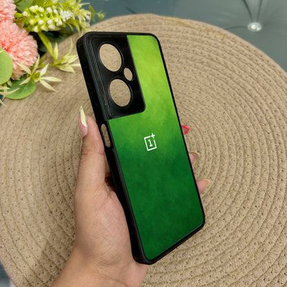 GreenAura Glossy Metal Back case for Oneplus Nord CE 3 Lite (5G)