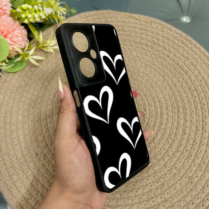 InkHeart Glossy Metal Back Case for Oneplus Nord CE 3 Lite (5G)