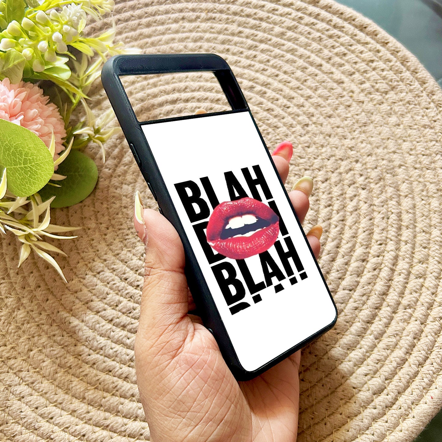 Blah Blah' Glossy Case for Google Pixel 8