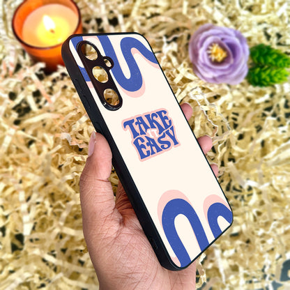 'Take it Easy' Metal Back Case for Samsung Galaxy S23fe 5G
