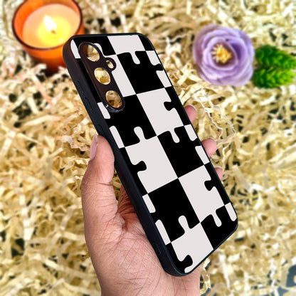 Puzzle Metal Back Case for Samsung Galaxy S23fe 5G