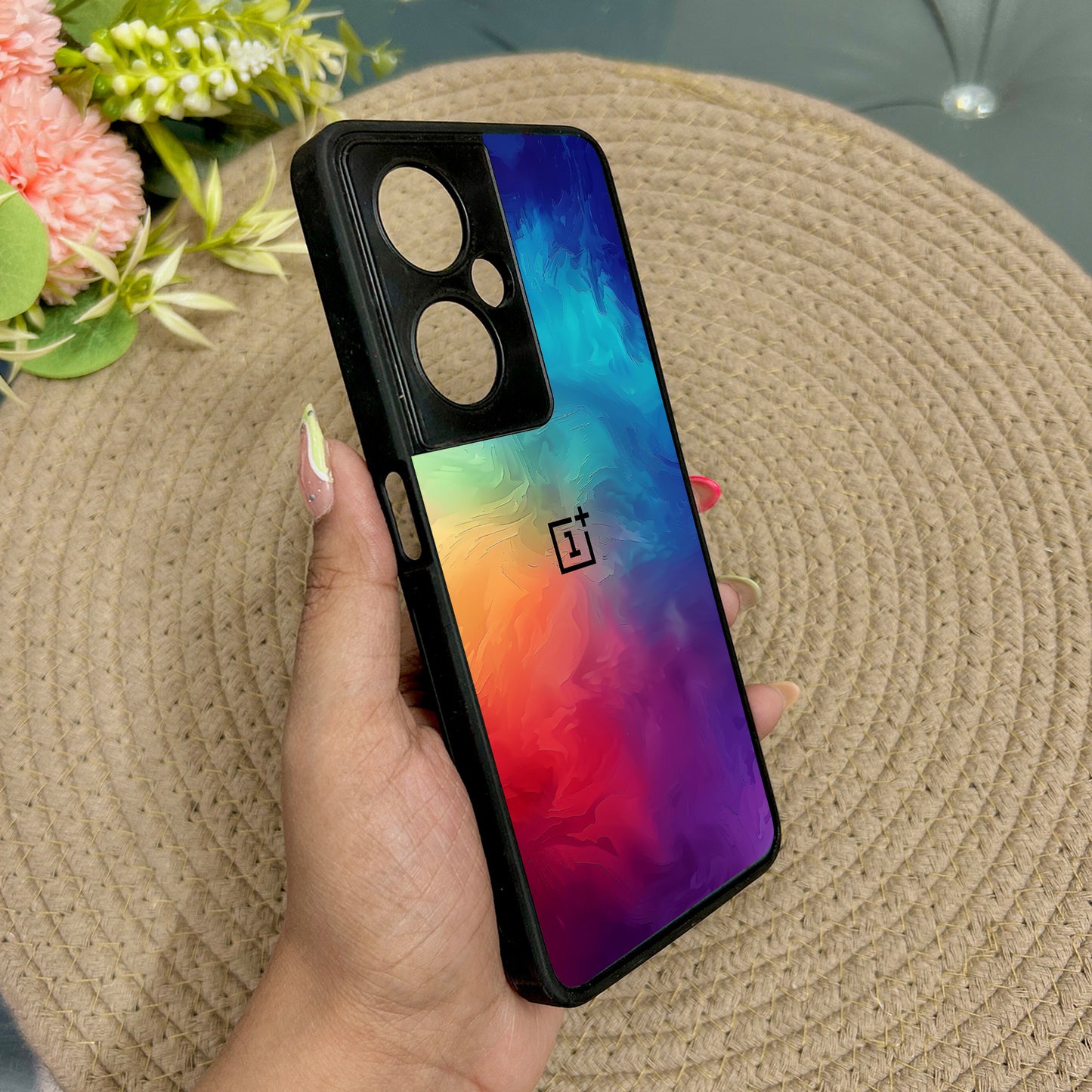ColorFusion Glossy Metal Back Case for Oneplus Nord CE 3 Lite (5G)