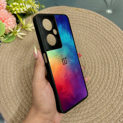 ColorFusion Glossy Metal Back Case for Oneplus Nord CE 3 Lite (5G)