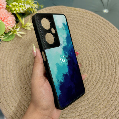 Bluora Glossy Metal Back Case for Oneplus Nord CE 3 Lite (5G)