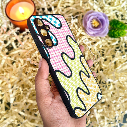 Playful Puzzle Metal Back Case for Samsung Galaxy S23fe 5G