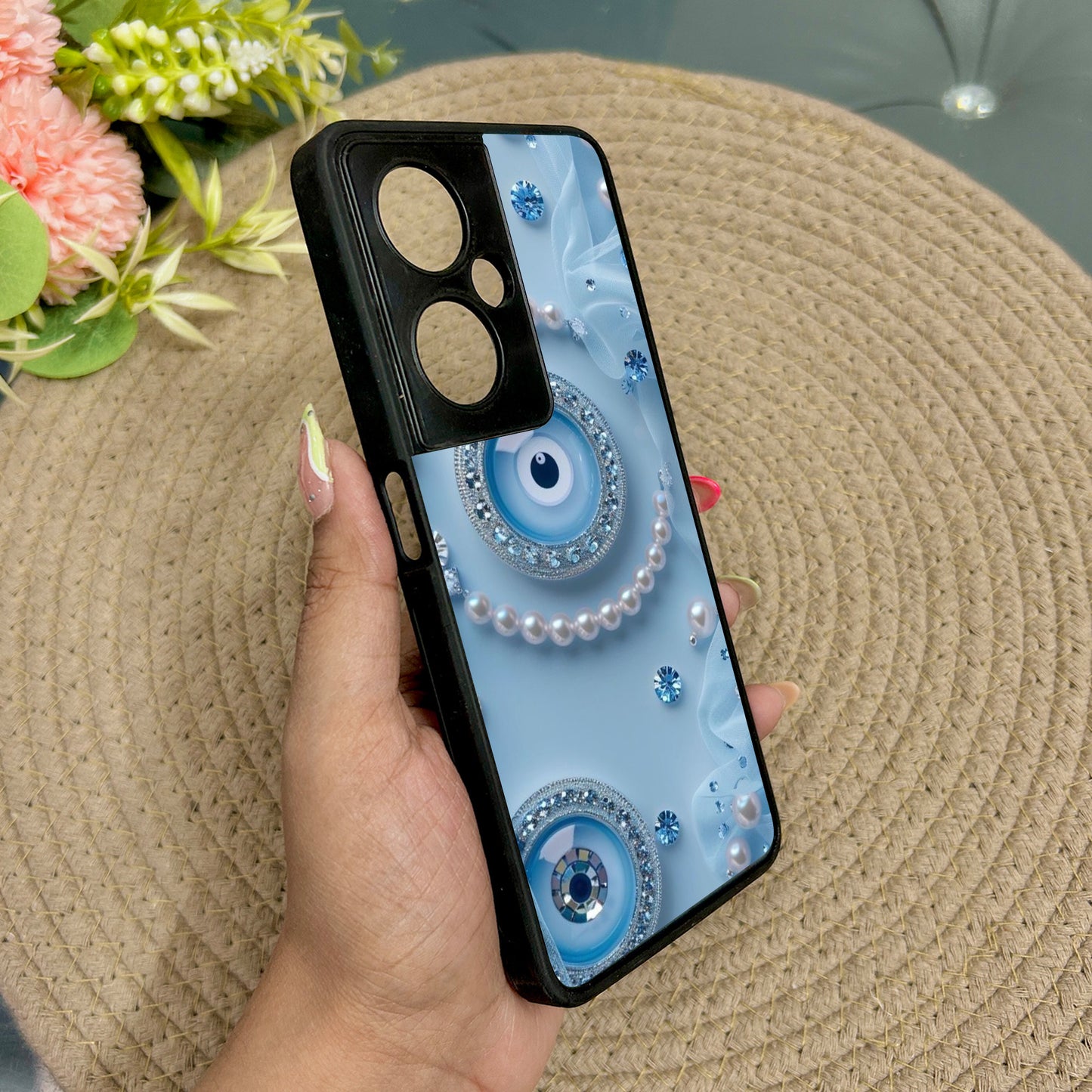 Pearl Amulet Metal Back Case for Oneplus Nord CE 3 Lite (5G)