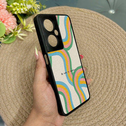 Kind Waves Metal Back Case for Oneplus Nord CE 3 Lite (5G)