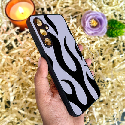 Midnight Flames Metal Back Case for Samsung Galaxy S23fe 5G