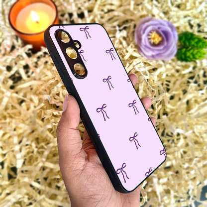 Tiny Bow Metal Back Case for Samsung Galaxy S23fe 5G