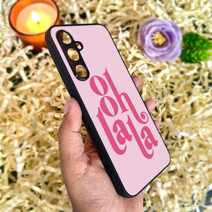 Ooh Lala' Glossy Metal Back Case for Samsung Galaxy S23fe 5G