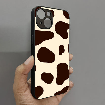 Cowtastic Metal Back Case for Apple Iphone 13
